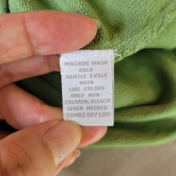 Charter Club Petite Green Zip Up Jacket - Size M - Picture 10 of 12